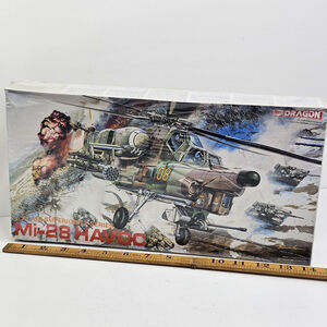 SEALED 1990 Mi-28 Havoc Helicopter Air Superiority Series Model Kit DML 1/72 VTG